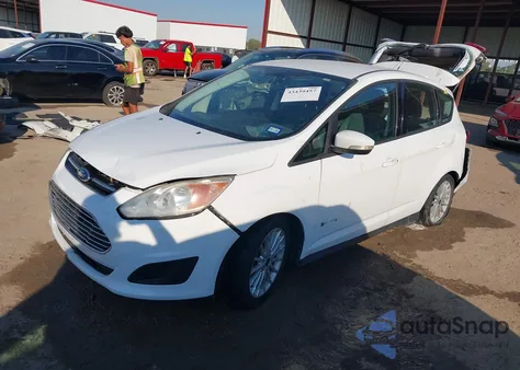 2014 Ford C-Max Hybrid Se из США, поврежденный, VIN 1FADP5AU2EL505139